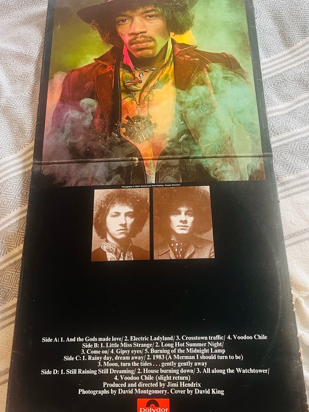 Jimi Hendrix Electric Ladyland Double LP Vinyl Albums - Naked Ladies Cover